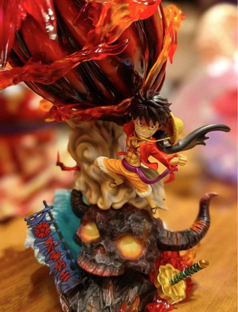 ワンピース ルフィ ガレージキット ガレキ スタチュー⑥②