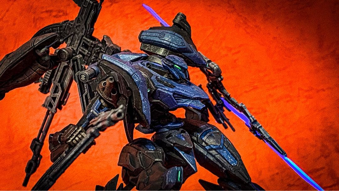 完成品　スティールヘイズ　30MM プラモデル　アーマードコア　AC6