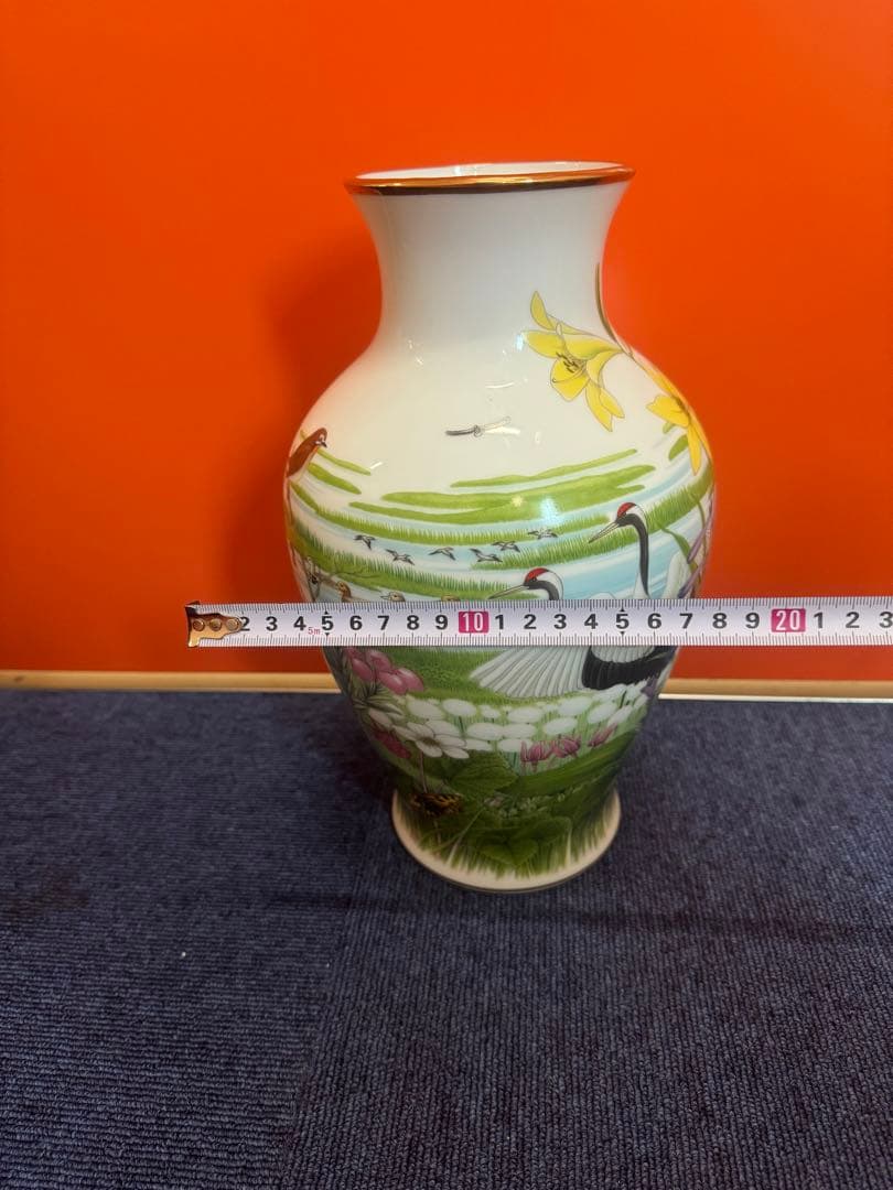 1631 原画　釧路湿原　花瓶