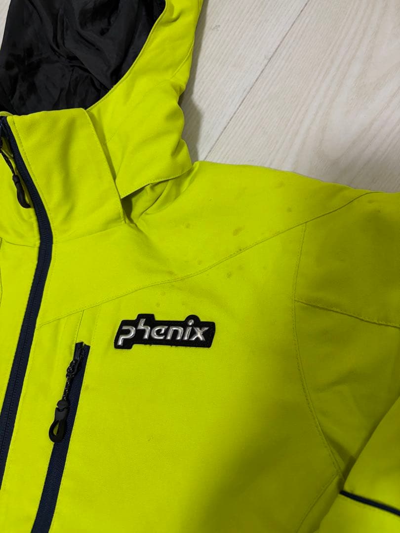 phenix 160 スキーウェア 蛍光イエロー