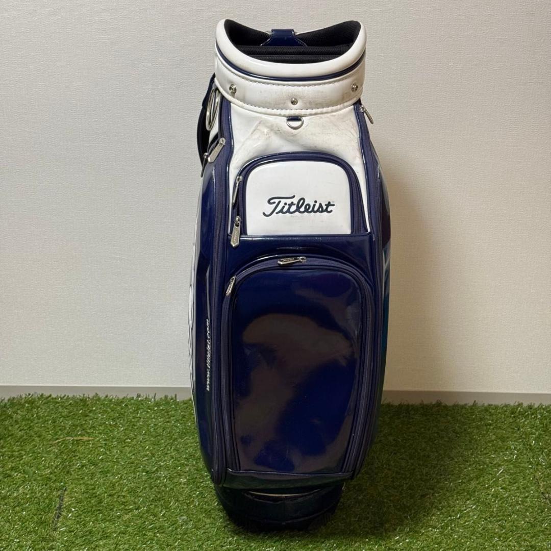 Titleist タイトリスト キャディバッグ ゴルフバッグ エナメル