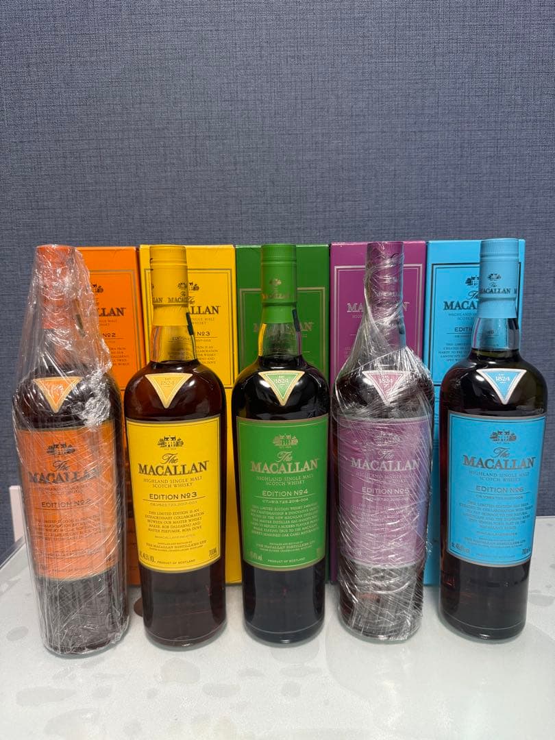 ザ・マッカラン　エディション　No.2 ~No.6 5本セット