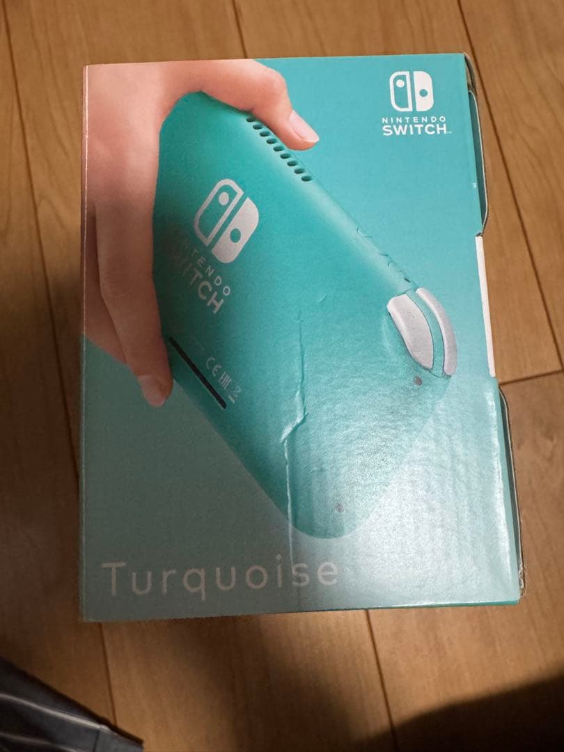 Switchライト　ターコイズ　付属品箱全てあり