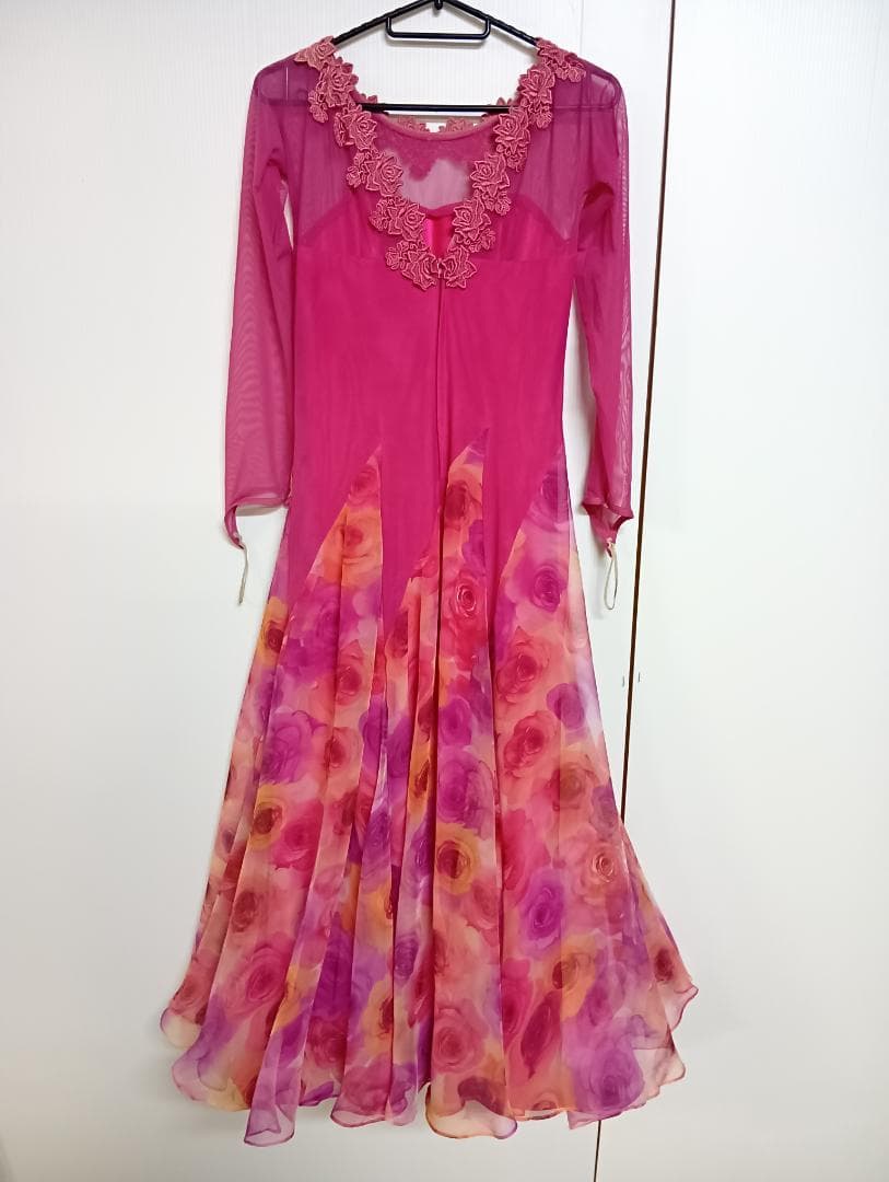 セキネ　Lovely dancing　社交ダンス衣装　7号　ドレス　ワンピース