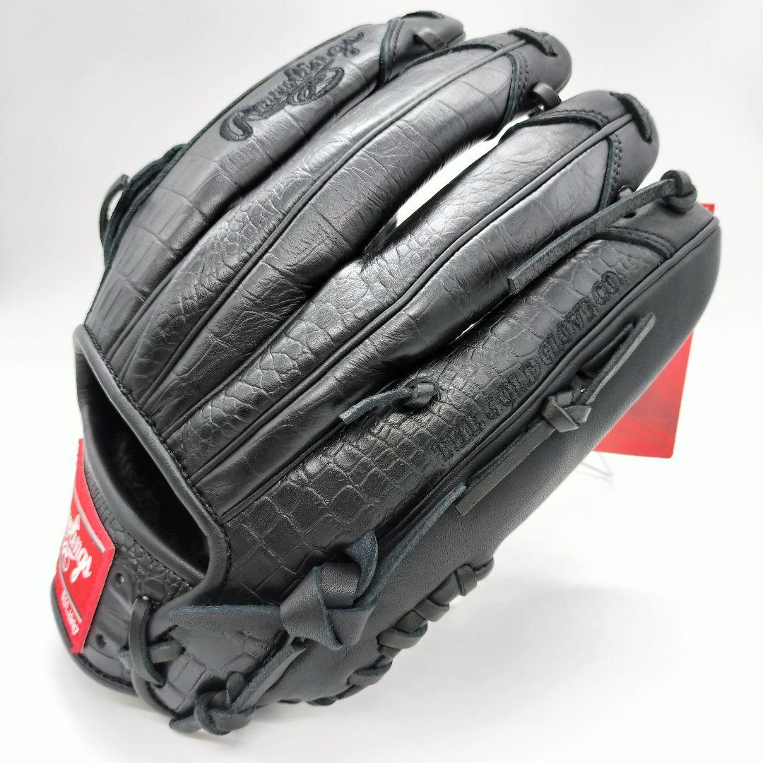 新品未使用品！Rawlings 軟式グローブ 左投げ用(RH)　ブラック