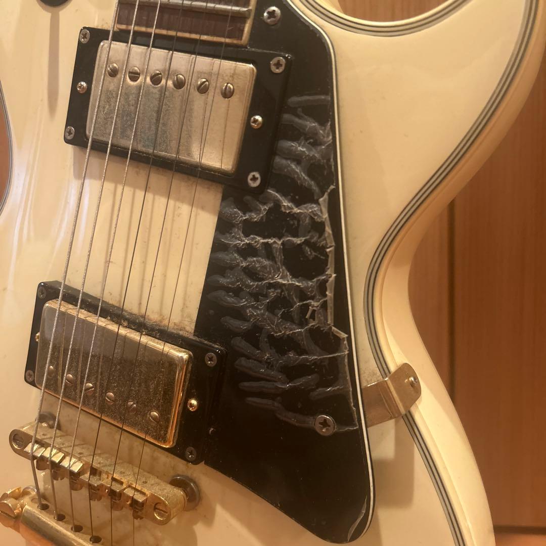 Photo Genic エレキギター 白 ハムバッカー搭載