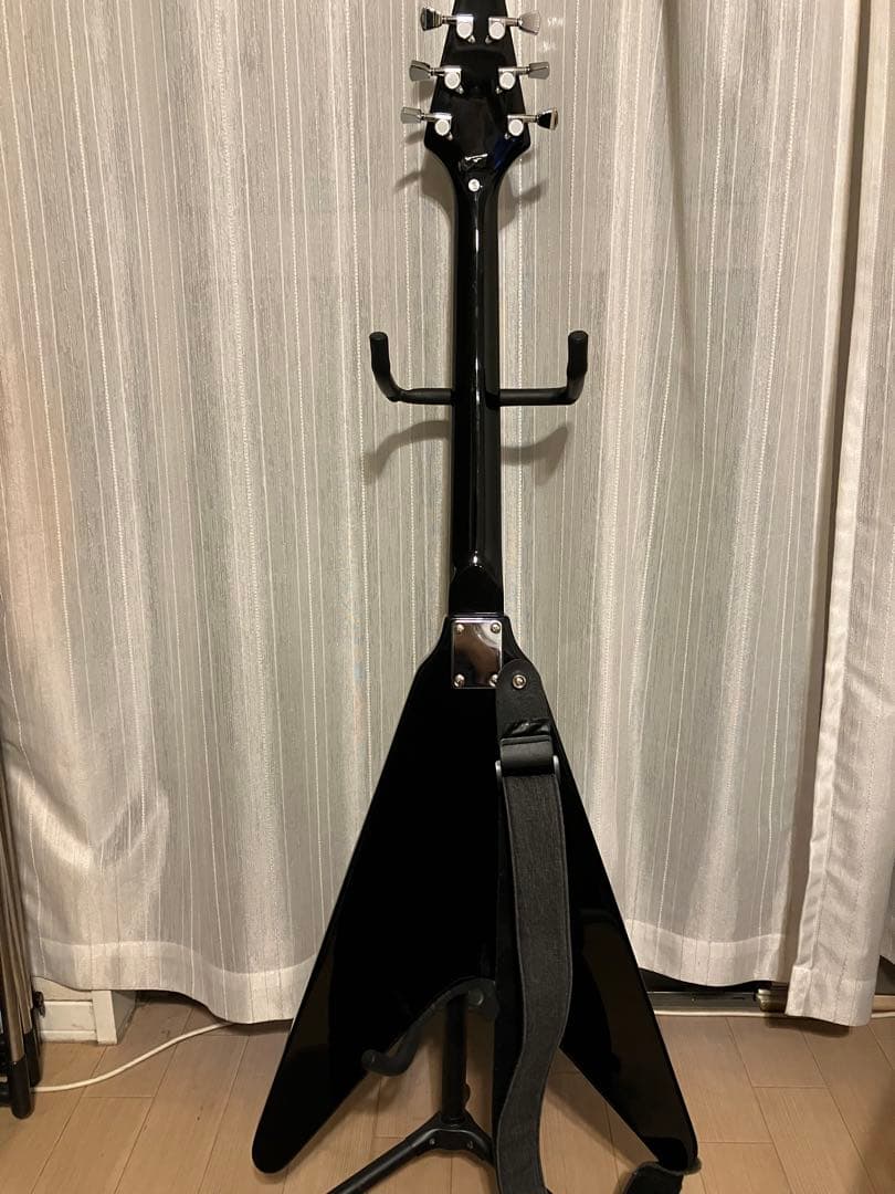 PLAYTECH フライングV 黒　プレイテック　flying V