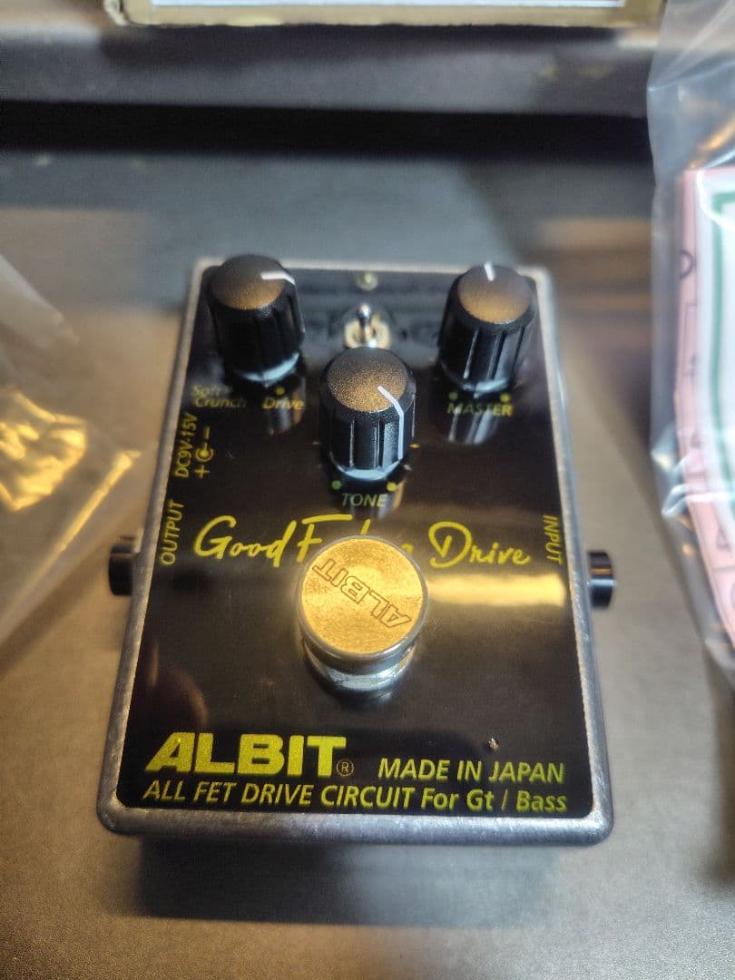 【美品】ALBIT GFD-1 ギター　ベース　歪みエフェクター