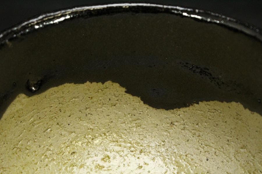 茶道具 楽入造 黒楽 抹茶茶碗 共箱 未使用(メ1365)