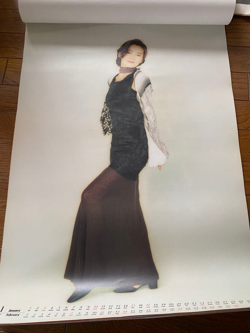 中山美穂 1993年〜2000年ポスターカレンダー　 ＊1996年はありません