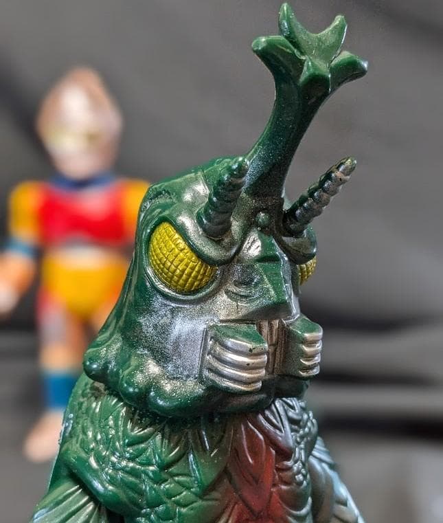 ジェットジャガー＆メガロ（Ｍ１号・ブルマァク復刻）ソフビフィギュア２体セット