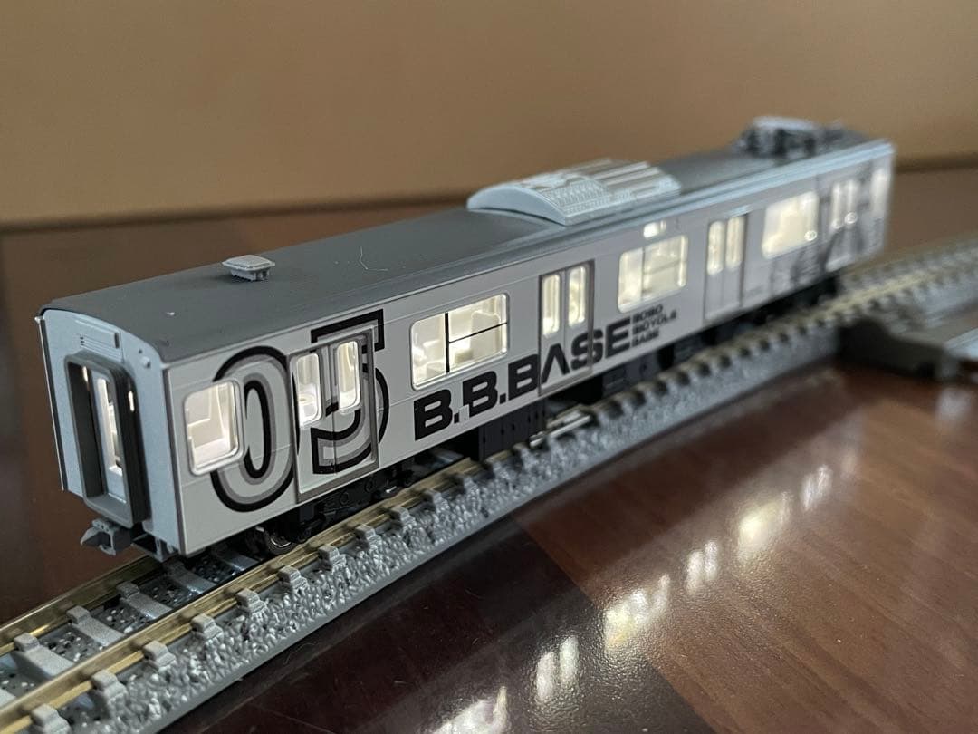 TOMIX 209系 BOSO BICYCLE BASE 一部室内灯付