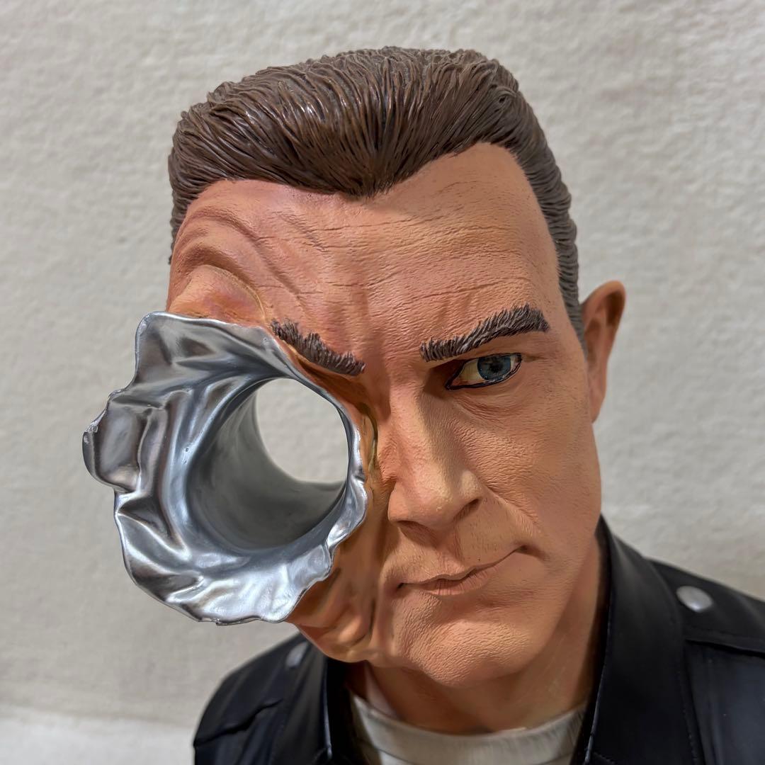 【希少】SIDESHOW ターミネーター2 T-800 T-1000 スタチュー