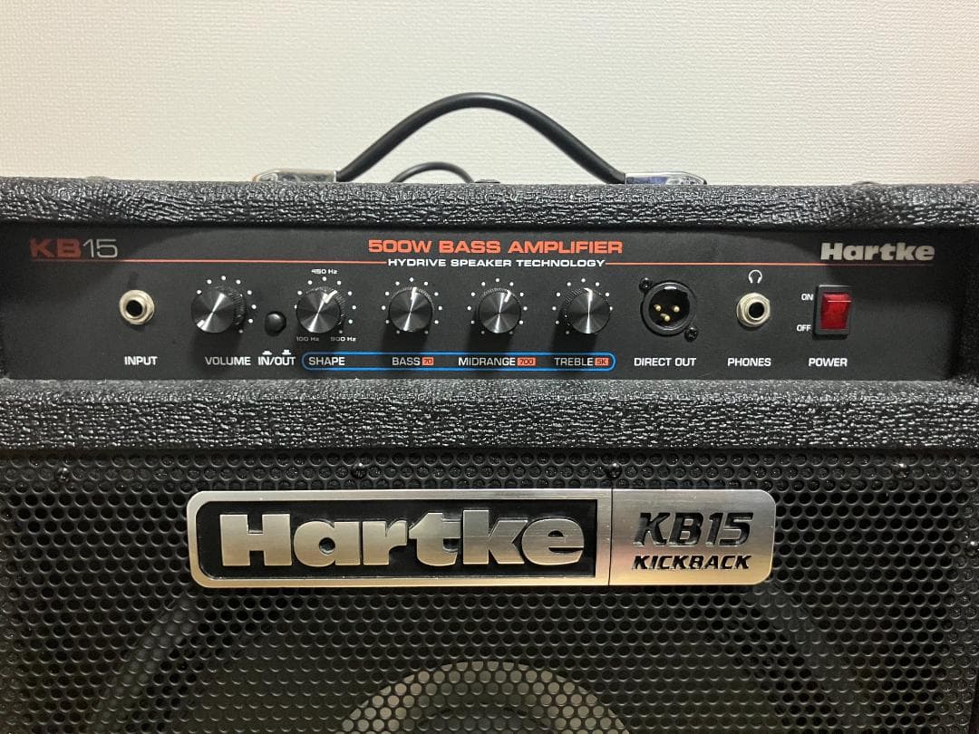 ［マック］Hartke KB15／ベースアンプ（コンボ）／500W