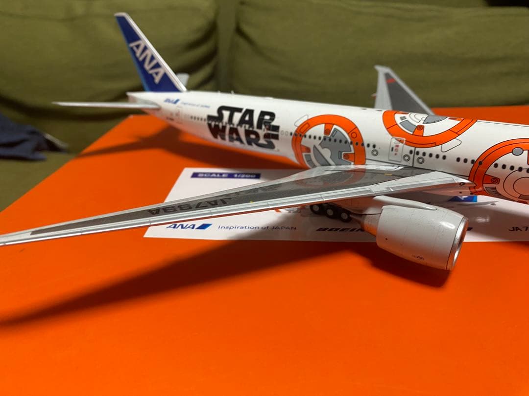 訳ありANA STAR WARS BB-8 ボーイング777-300 1/200