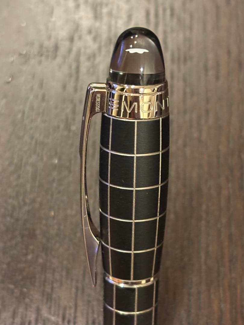 【極美品/廃盤】MONTBLANC万年筆 スターウォーカー メタルラバー 14K