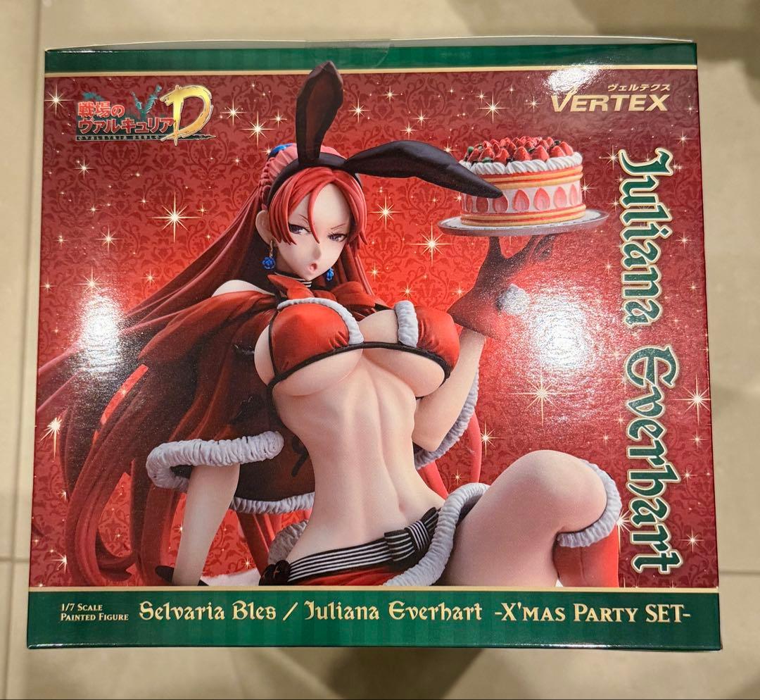 新品特典付 戦場のヴァルキュリア セルベリア ユリアナ クリスマスパーティセット