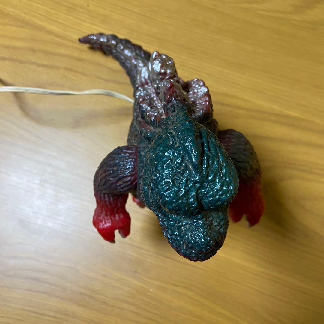 ポピー グレートザウルス ライト点灯 ゴジラ ソフビ 5400