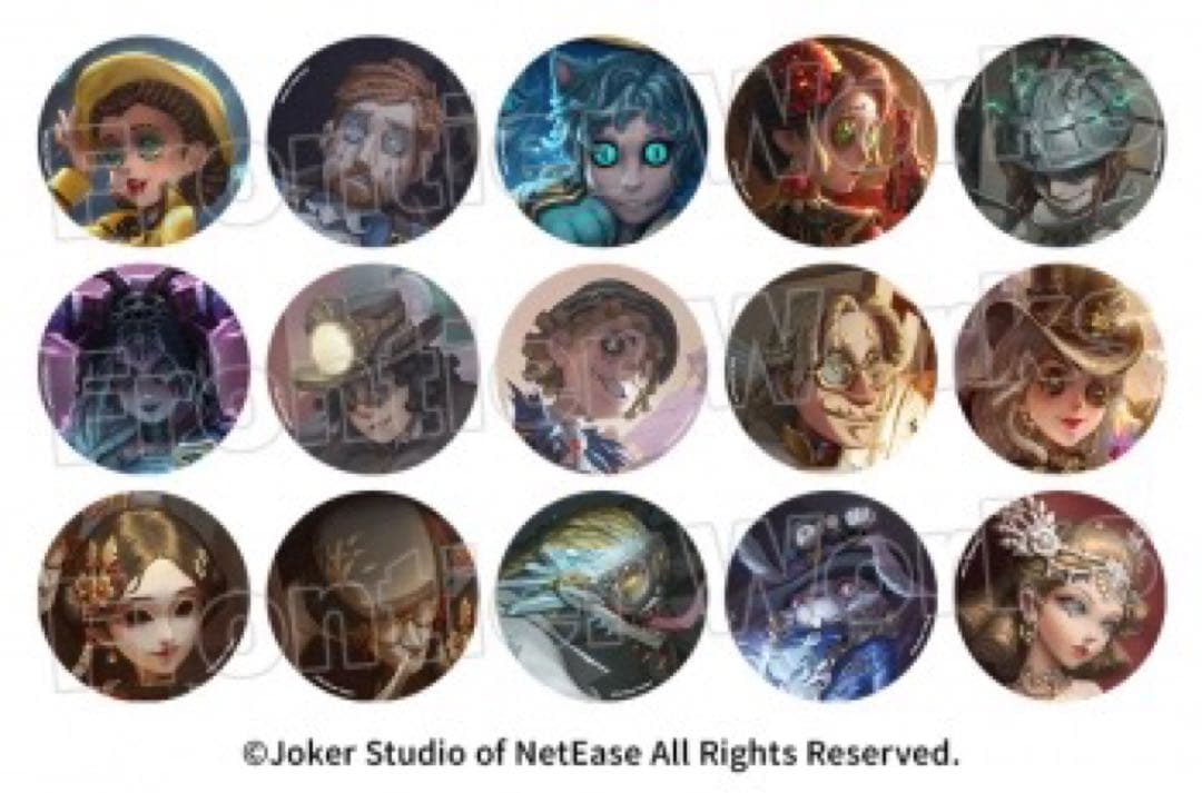 アイデンティティ　第五人格　缶バッジ (イラストコレクション)　10BOX