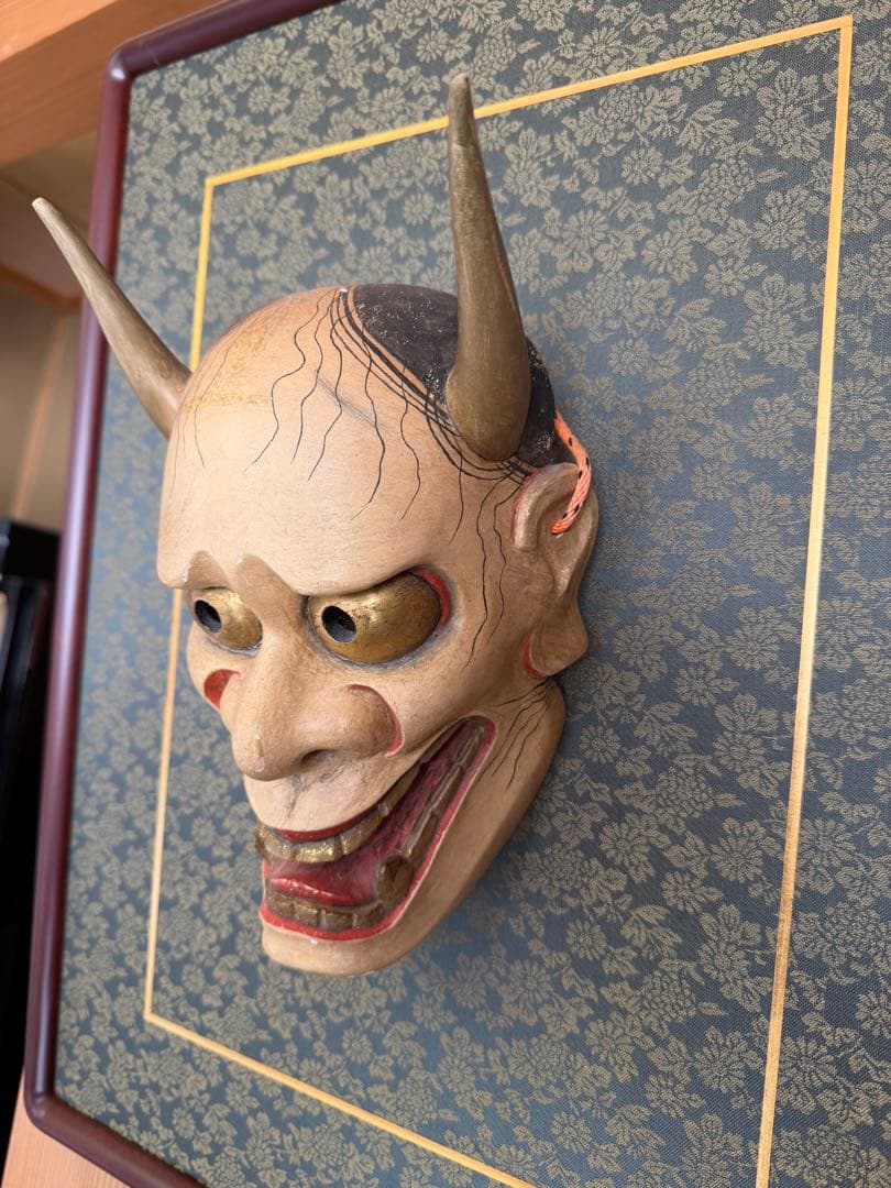 能面 般若(はんにゃ) 木彫り 残り1点のみ