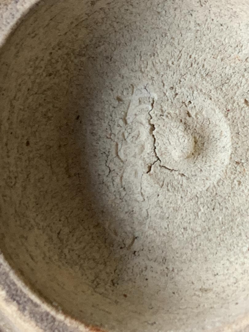 時代 古曽部焼 平茶碗 茶道具 時代木箱入 江戸後期 高槻 899