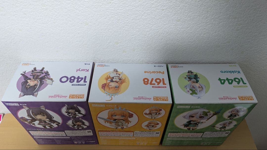 ねんどろいど　プリンセスコネクト　3点