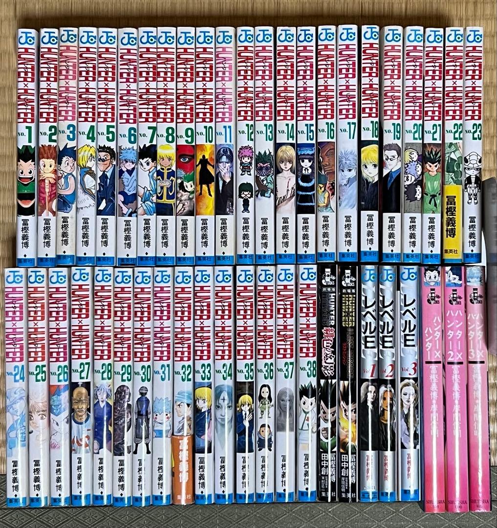 HUNTER×HUNTER 全38巻＋関連本8冊