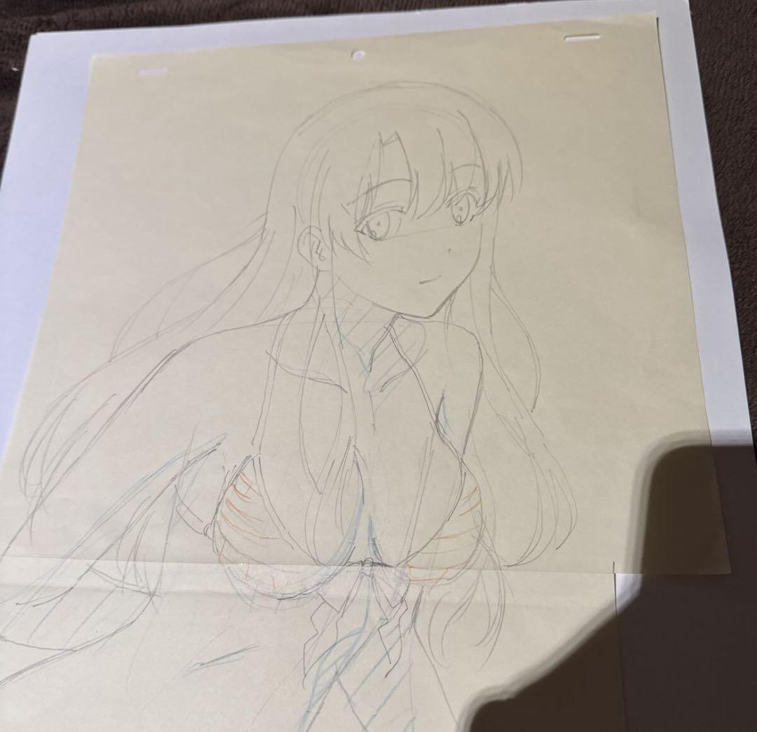 冴えない彼女の育てかた 深崎暮人　制作資料　直筆　セル画　原画　動画　加藤恵