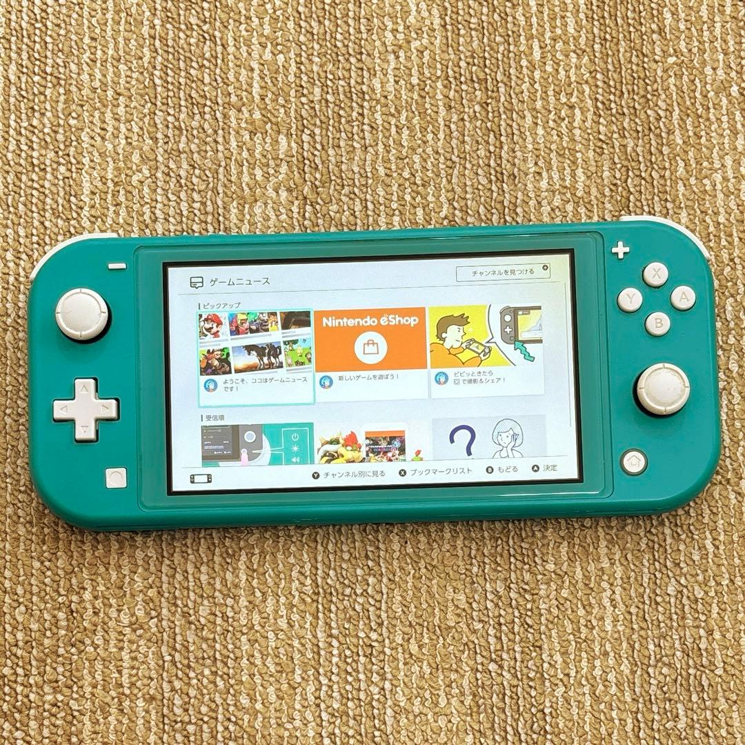 任天堂Switch Light ターコイズ ジャンク扱い