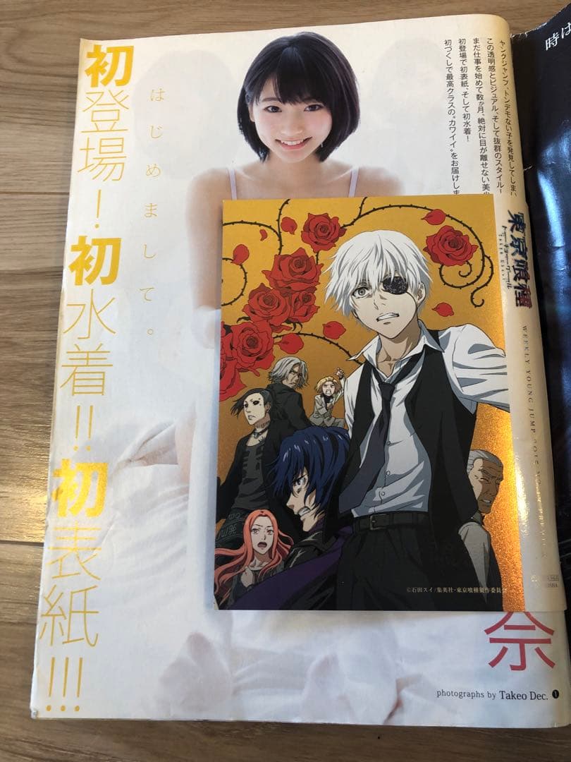 【激レア】武田玲奈 ヤングジャンプ初表紙 サイン入り