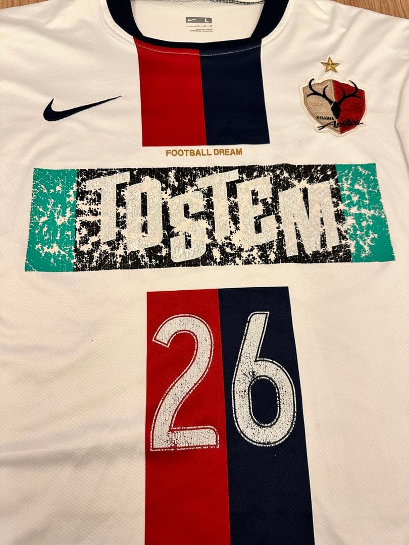 鹿島アントラーズ NIKEユニフォーム 2008-2009 選手支給長袖