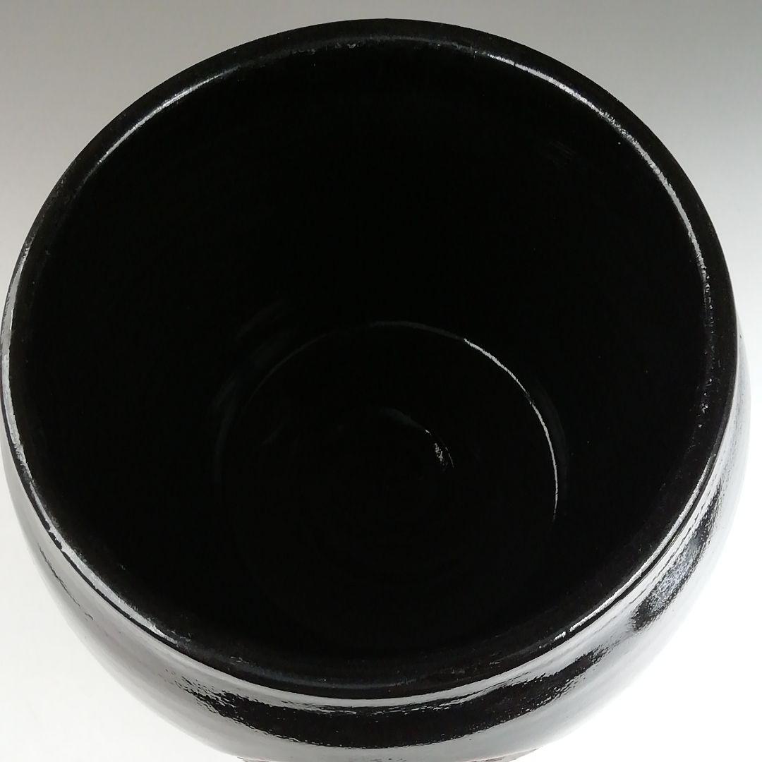 Ｔ８６６　水指　『干支　酉年』『八咫鳥』『瑞光窯　佐々木晨二 作』　共箱　茶道具