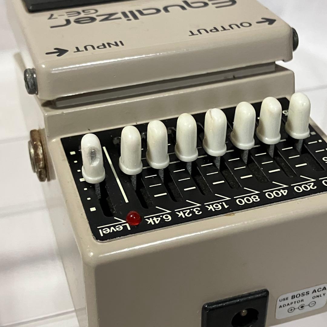 BOSS GE-7 Equalizer 黒ラベル ACA TAIWAN製