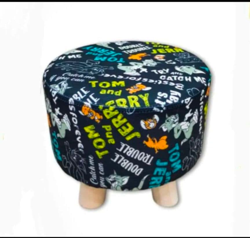 TOM＆JELLYくつろぎスツール 2点 セット　①