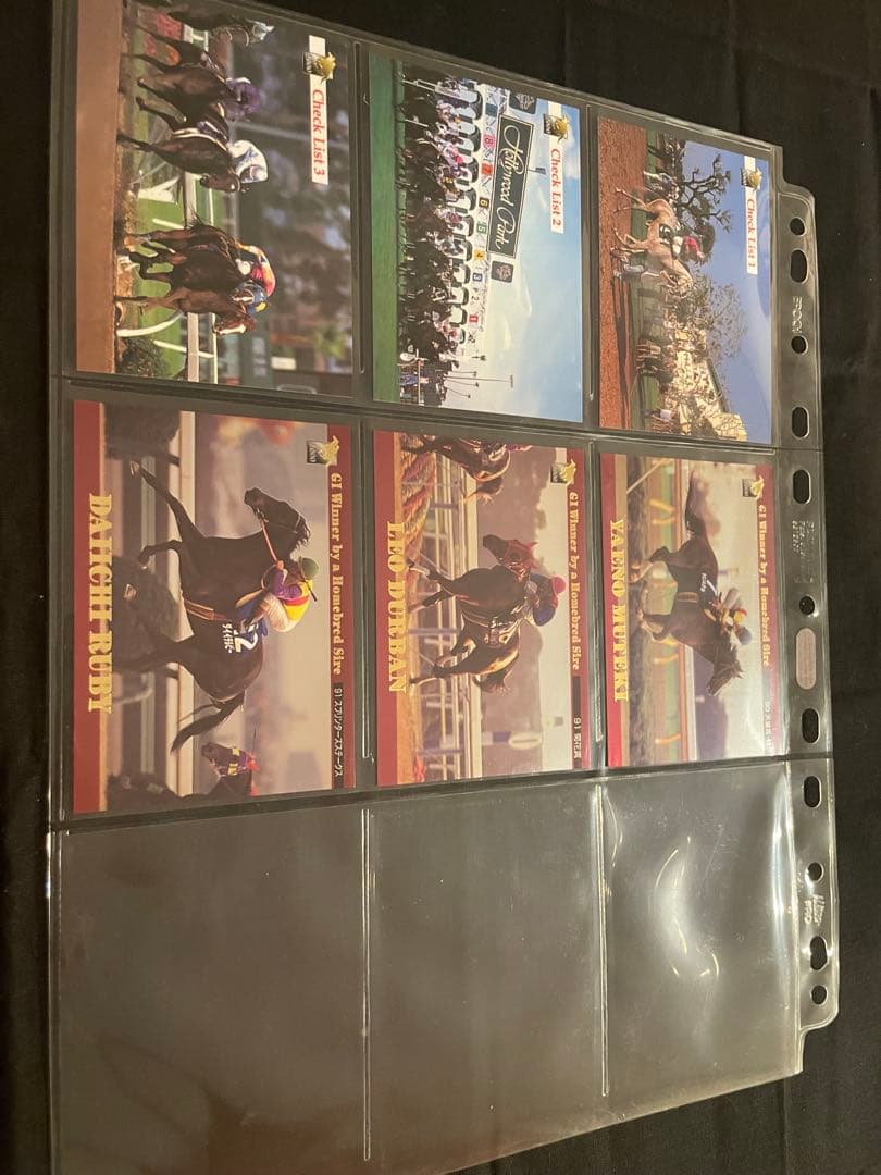 競馬トレーディングカード サラブレッド 2001年
