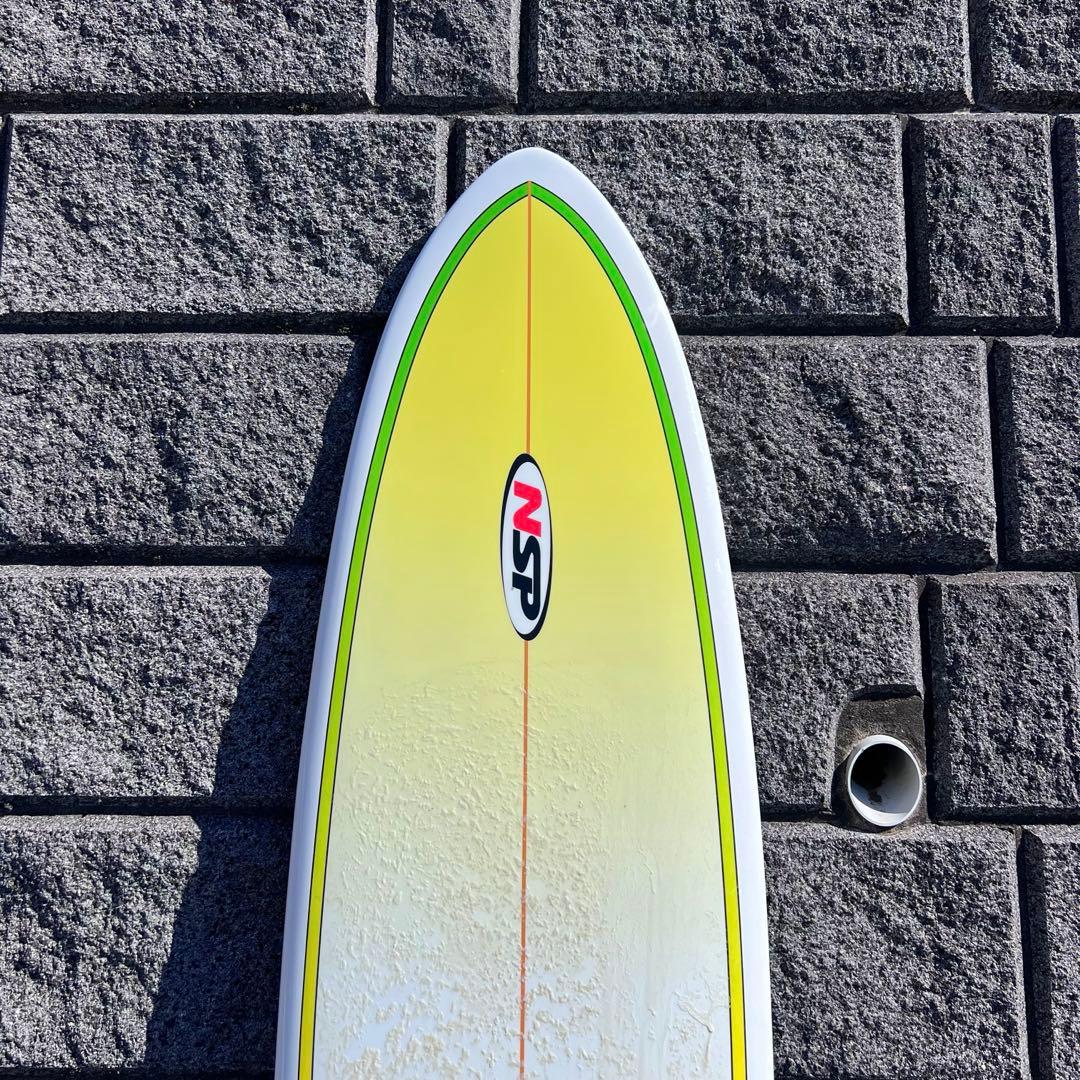 極上品　NSP サーフボード　6’8ft ケース付き　すぐ使える　人気スペック
