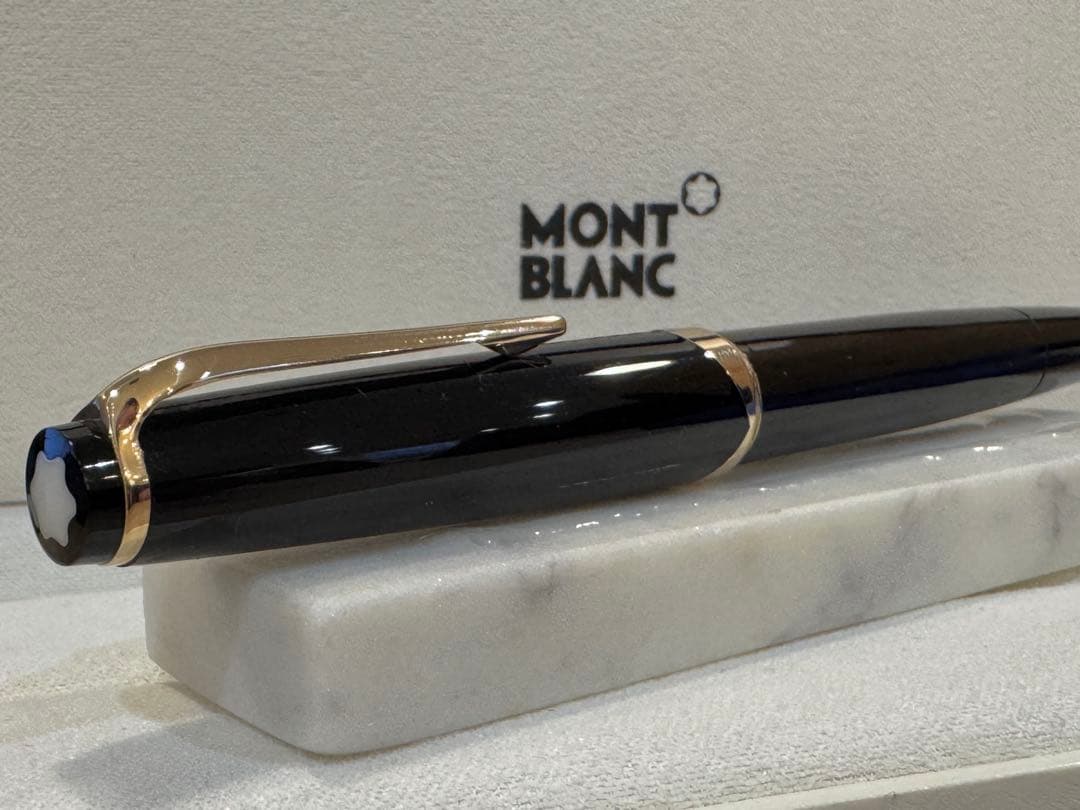 【極美品】モンブラン No 14 万年筆 ブラック 18K F細字