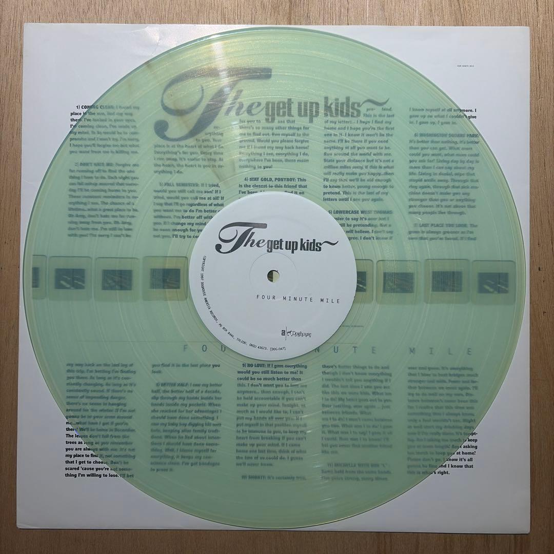 洋楽 the get up kids - FOUR MINUTE MILE