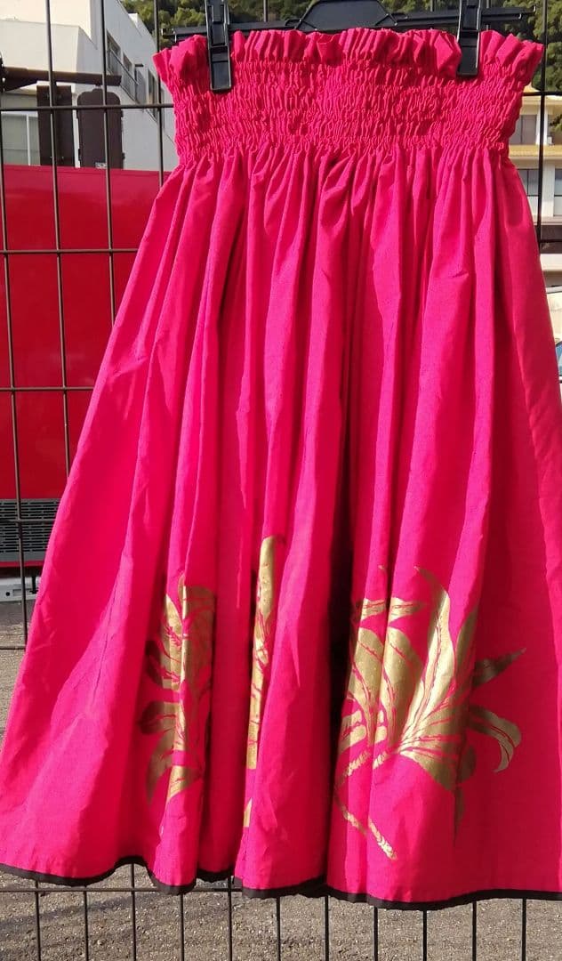 フラダンス　パウスカート　ハワイアン スカート 安心プロリメイク　サスティナブル