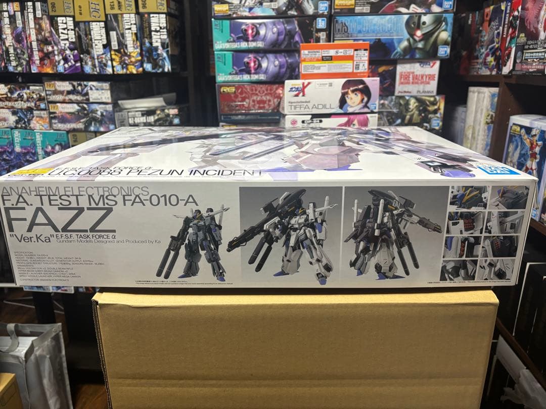 MG 1/100 FAZZ Ver,Ka ガンプラ Ex-sガンダム 再販未開封