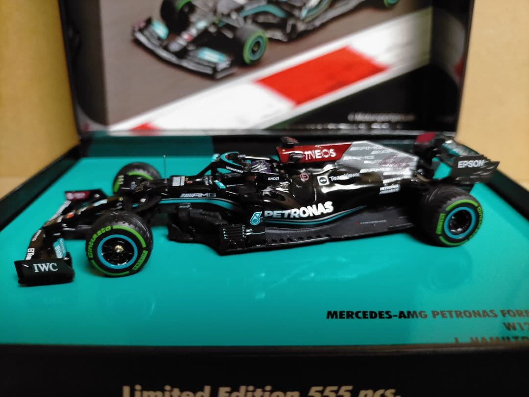 PMA 1/43 メルセデス F1 W12 ハミルトン 2021 ロシア