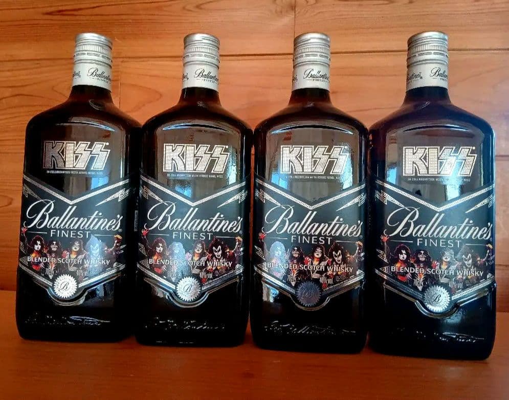 KISS Ballantine's Finest 4本セット
