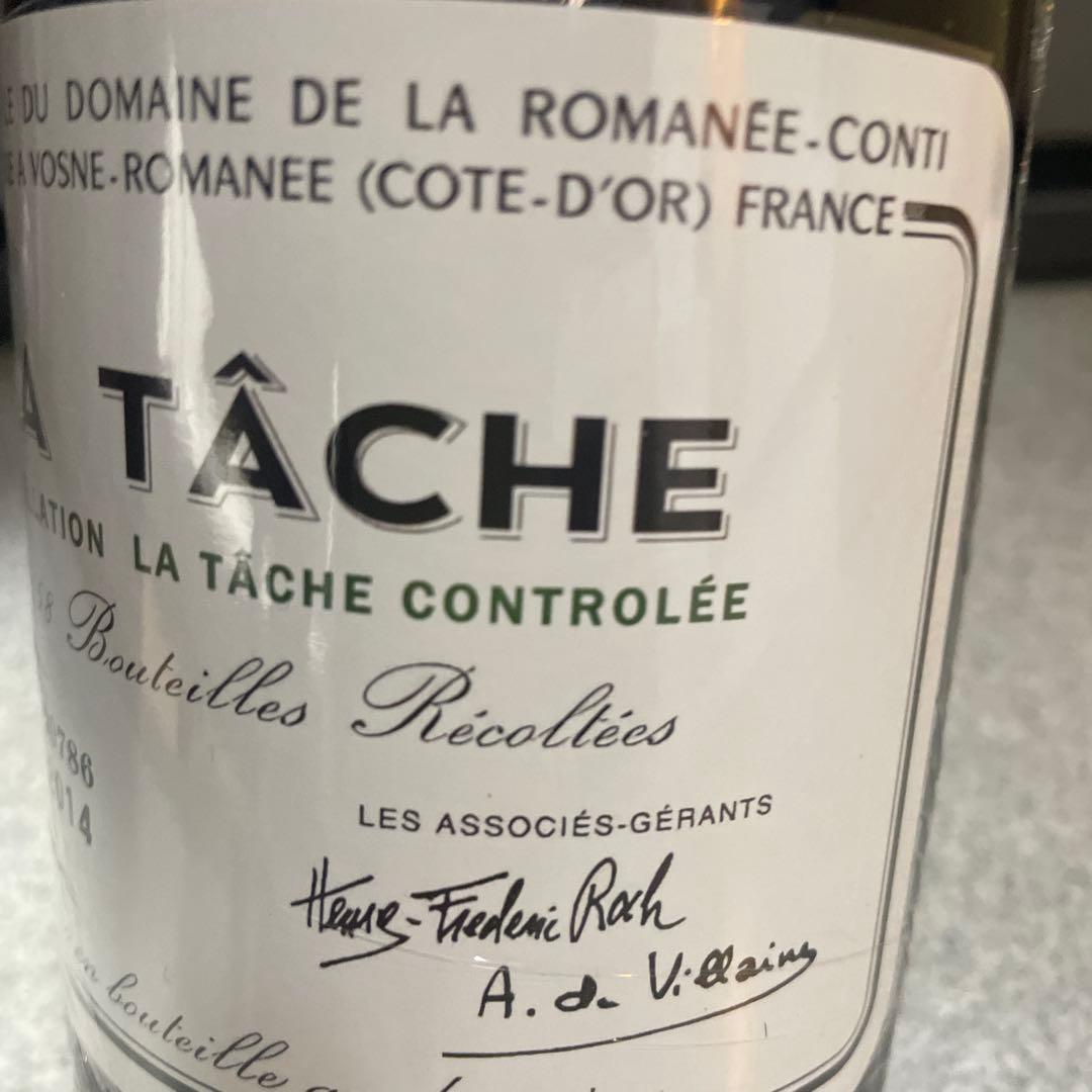 DRC LA TACHE（ラターシュ）2014ロマネコンティ750ml(12）