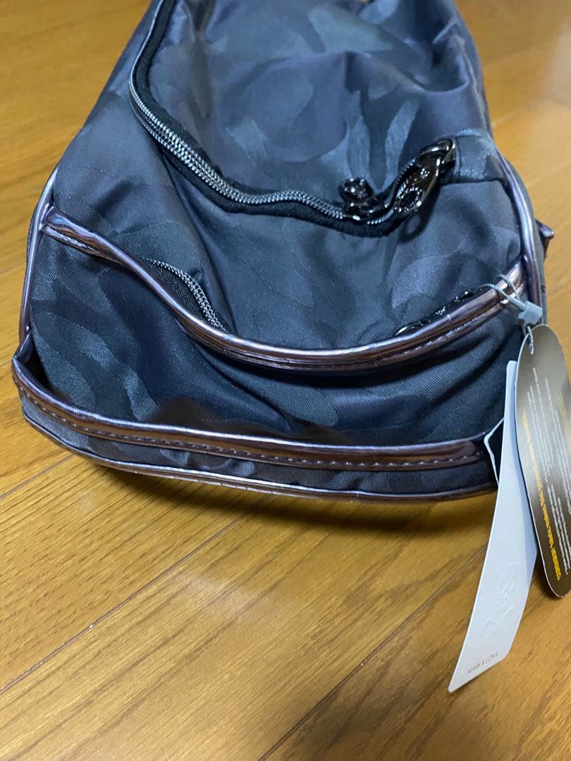 新品 MARK&LONA グレー 迷彩 シューズケース バッグ マーク&ロナ 靴