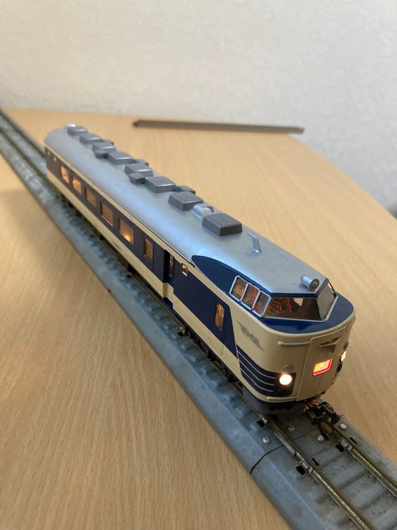 HOゲージ 鉄道模型 国鉄581系特急　4両セット
