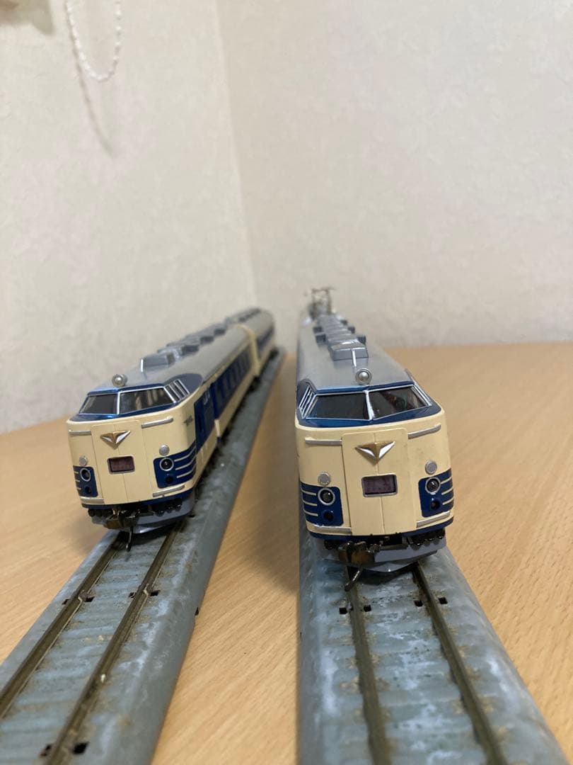 HOゲージ 鉄道模型 国鉄581系特急　4両セット