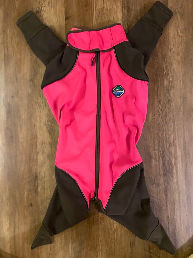 アルファアイコン　ダブルフルドッグガード　2XL ピンク/茶