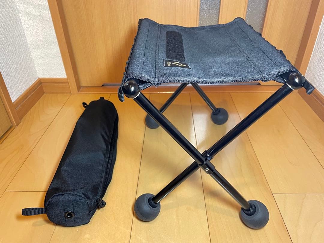 ヘリノックス　スピードスツールM　ブラック　脚カバー付