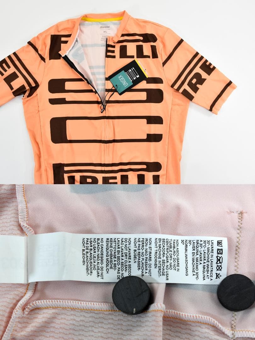 Pirelli Sport Club ジャージ size:XL フルオ オレンジ