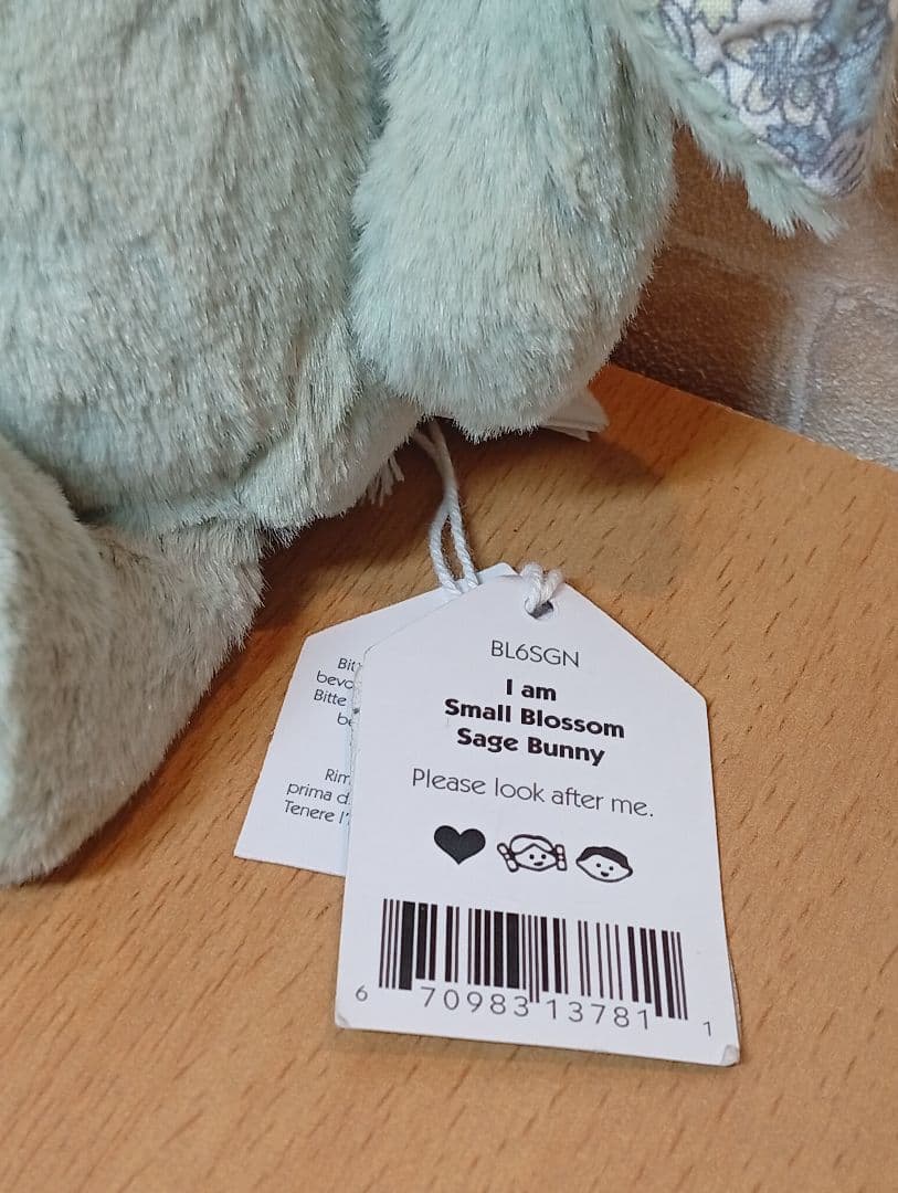 ぬいぐるみ  Blossom Lemon Bunny &sage bunny